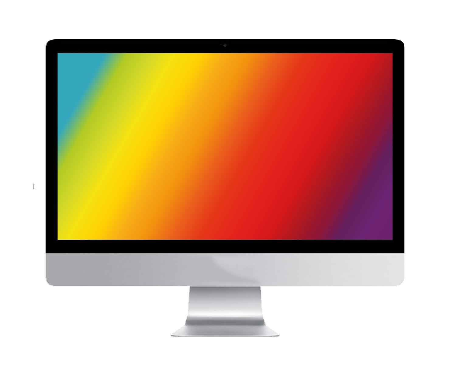 computer multicolour image